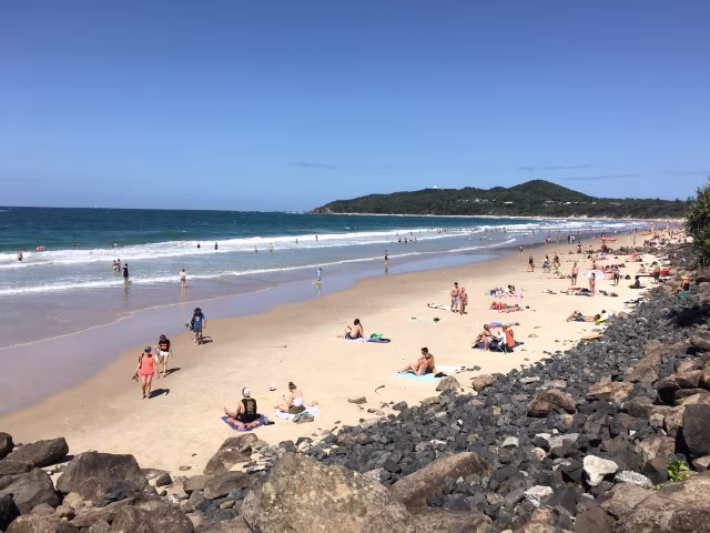 byron bay beach australia