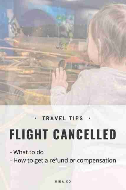 Flight Cancelled How to Get Refund Compensation What To Do Travel Tips Featured