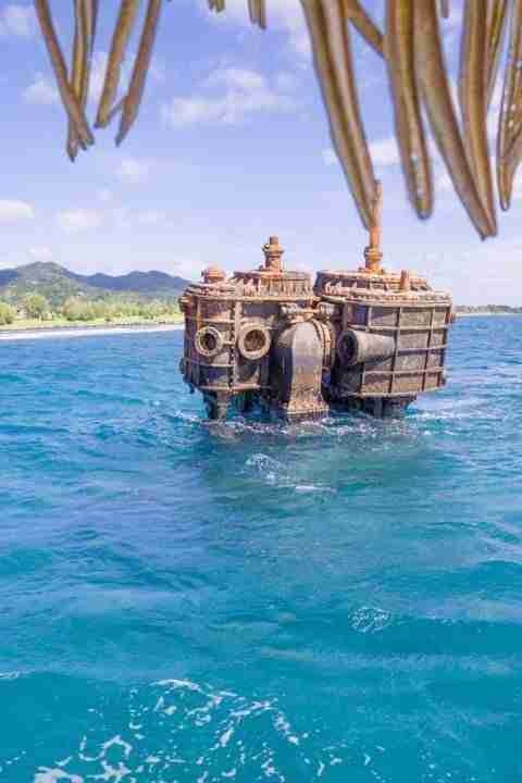 Ship wreck of Maitai Rarotonga