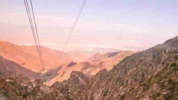 Palm Springs Aerial Tramway Chino Canyon Mt. San Jacinto State Park Panoramic Scenic View