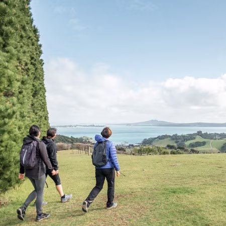 double headland guided tour waiheke