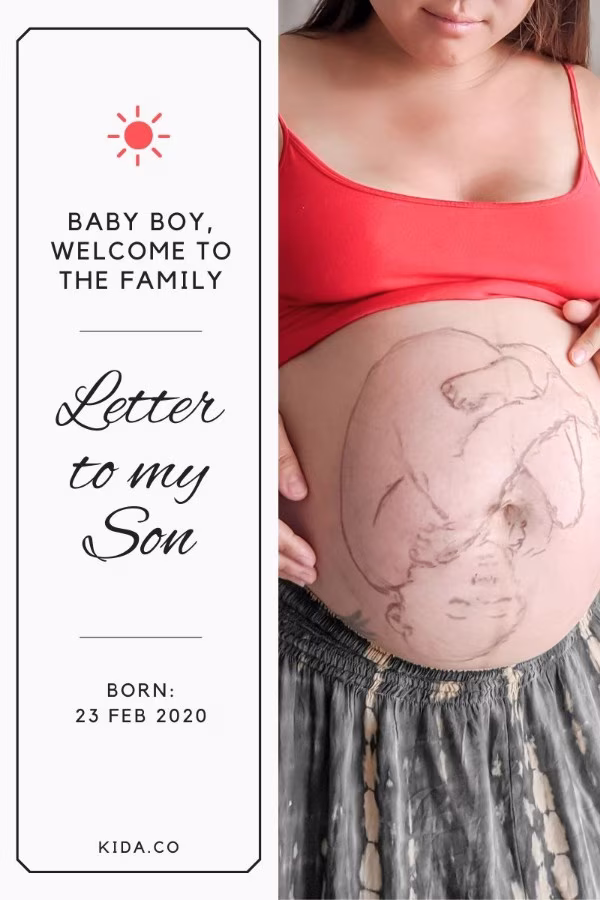 A Heartfelt Letter to My Son Mother Baby Family Kida