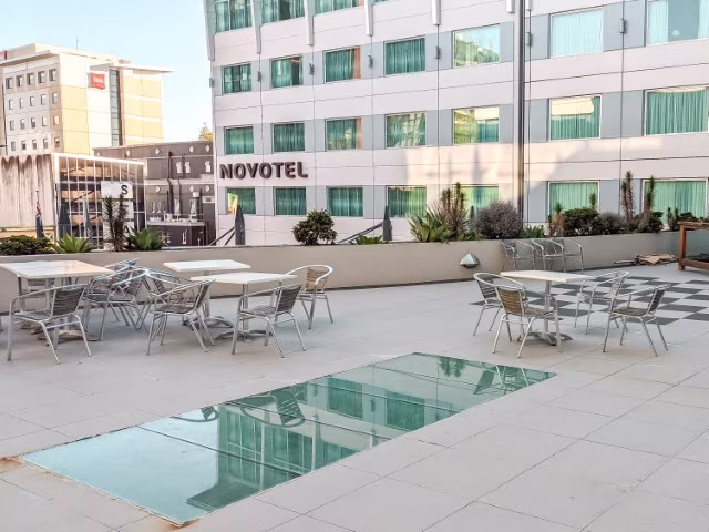 Novotel Hamilton Tainui Review Hotel Outdoor Deck Balcony Travel Blog Kida