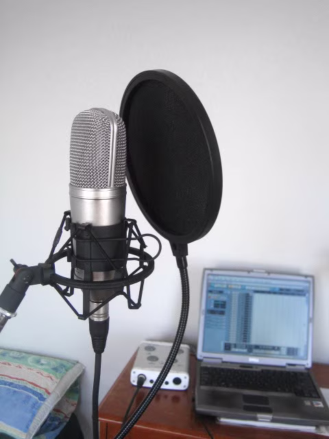 Studio recording equipments