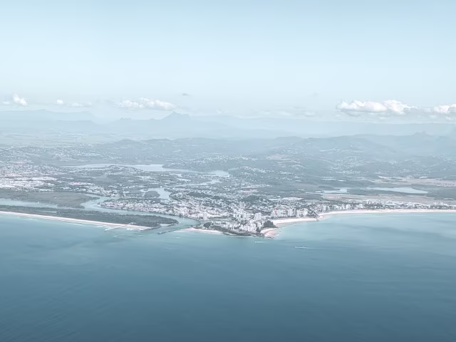 Beautiful Gold Coast from above