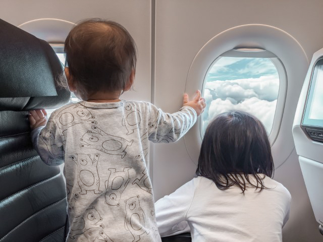 Quarantine Free Travel Flight Kids Family Flying First Time New Zealand Australia Travel Blog Kida