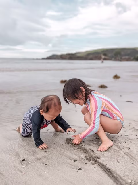 Tawharanui Regional Park Auckland Anchor Beach Bay Family Kids Guide Blog Kida