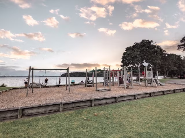 Tawharanui Regional Park Playground Auckland Anchor Bay Family Guide Blog Kida