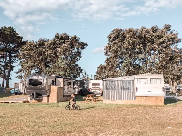 Pakiri Beach Holiday Park Review Powered Site Family Things To Do Attraction Kids Activities Goat Island Auckland New Zealand Travel Blog Kida