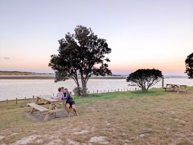 Pakiri Beach Holiday Park Review Sunset Family Things To Do Attraction Activities Goat Island Auckland New Zealand Travel Blog Kida