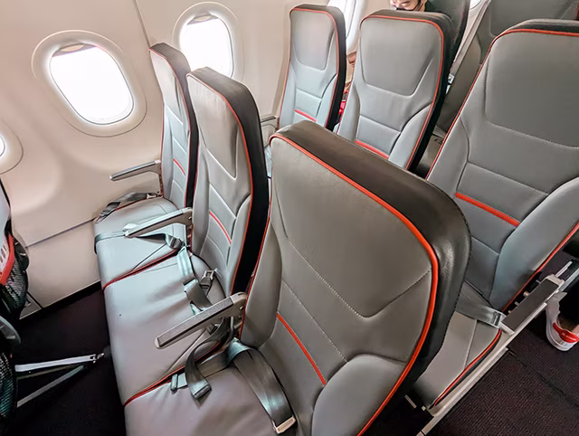 MyAirline leather seats