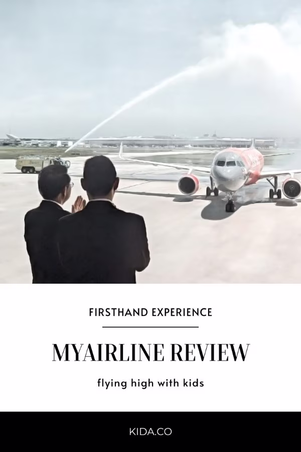 MyAirline Review Malaysia Budget Flight Domestic KL Penang Langkawi Travel Blog Featured Kida