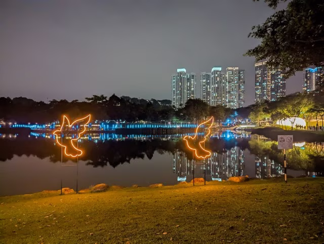 Desa Parkcity Nordic Lights Festival Lake