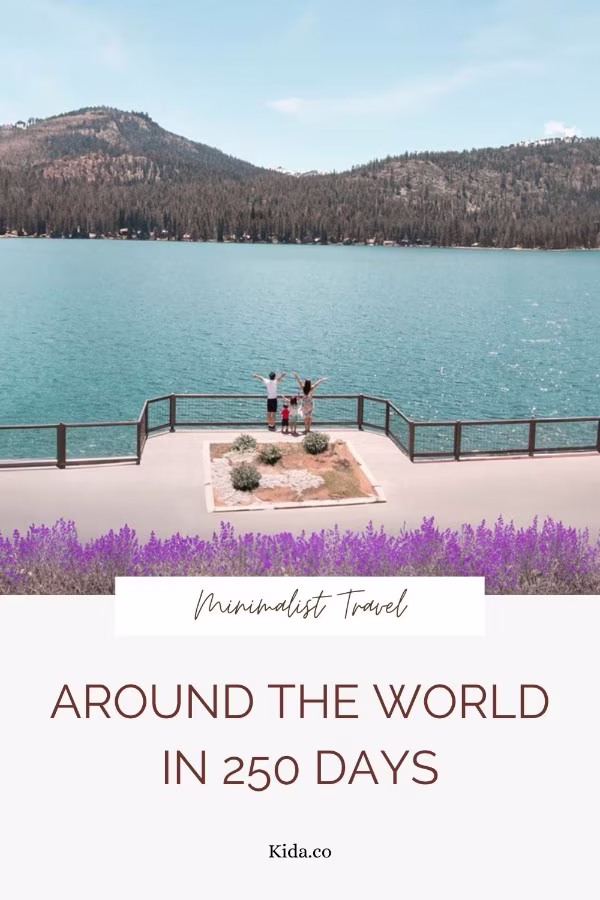 Around The World In 250 Days With Kids And A Backpack Each Minimalist Travel Blog Kida Featured