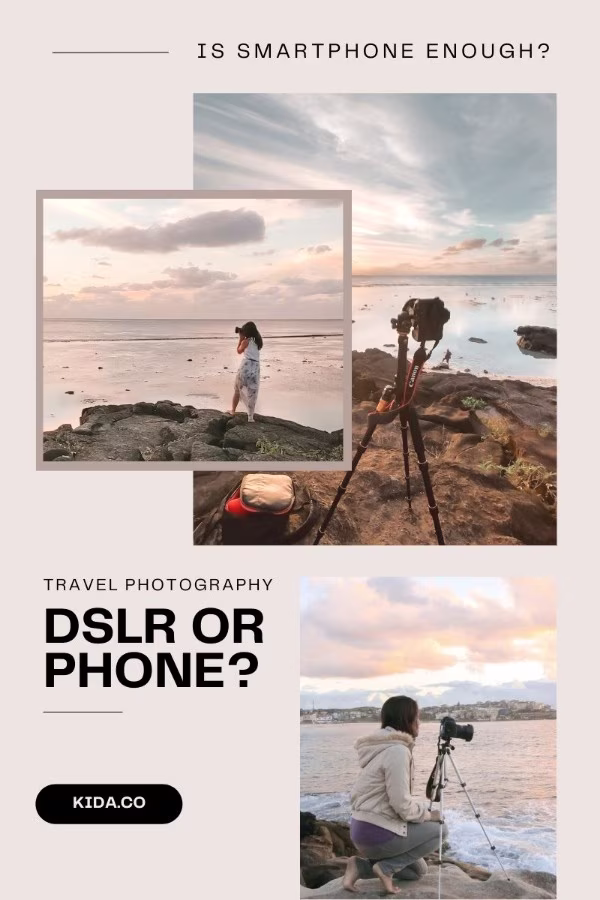 DSLR vs Smartphone Camera Phone Travel Photography Blog Kida Featured