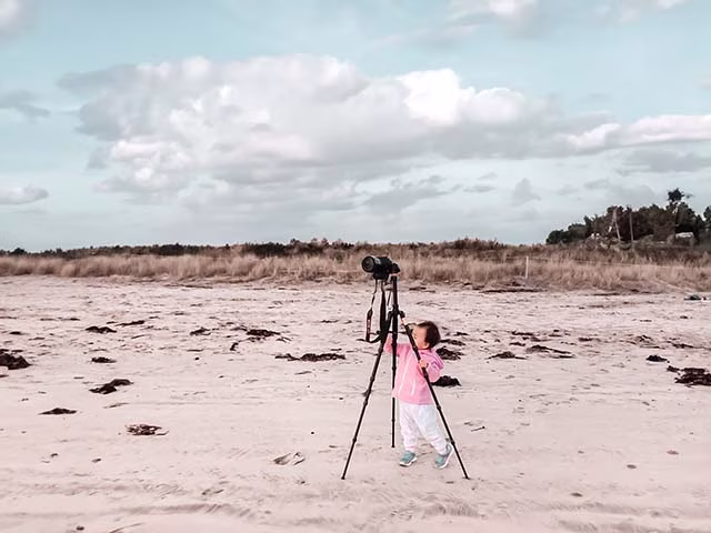 DSLR vs Smartphone Family Travel Photography Tripod Photos Camera Phone New Zealand Blog Kida