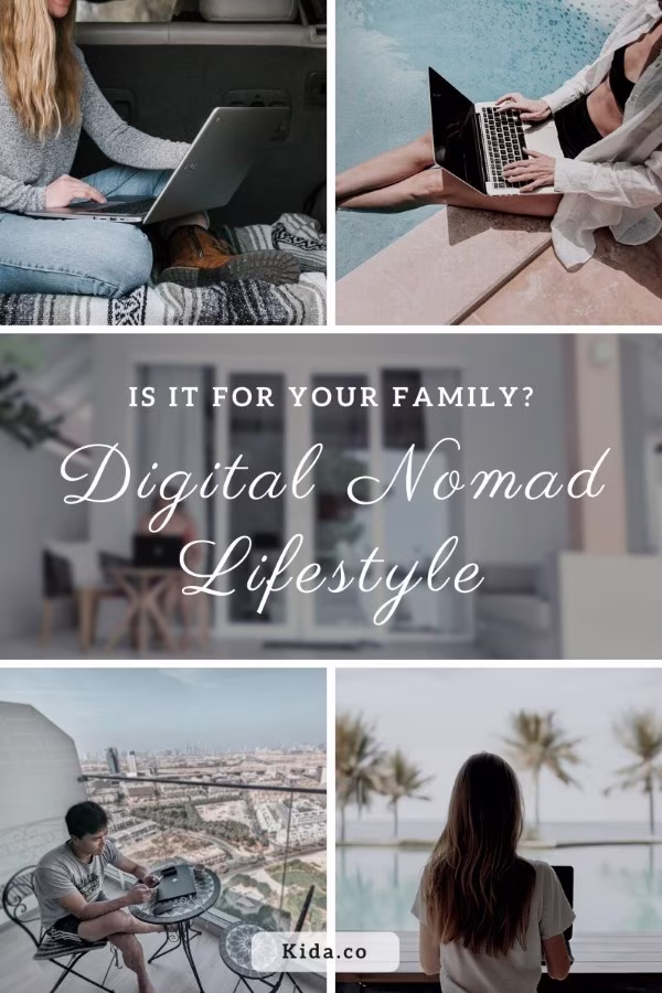 Digital Nomad Lifestyle Family Kids Top Tips Travel Blog Kida Featured