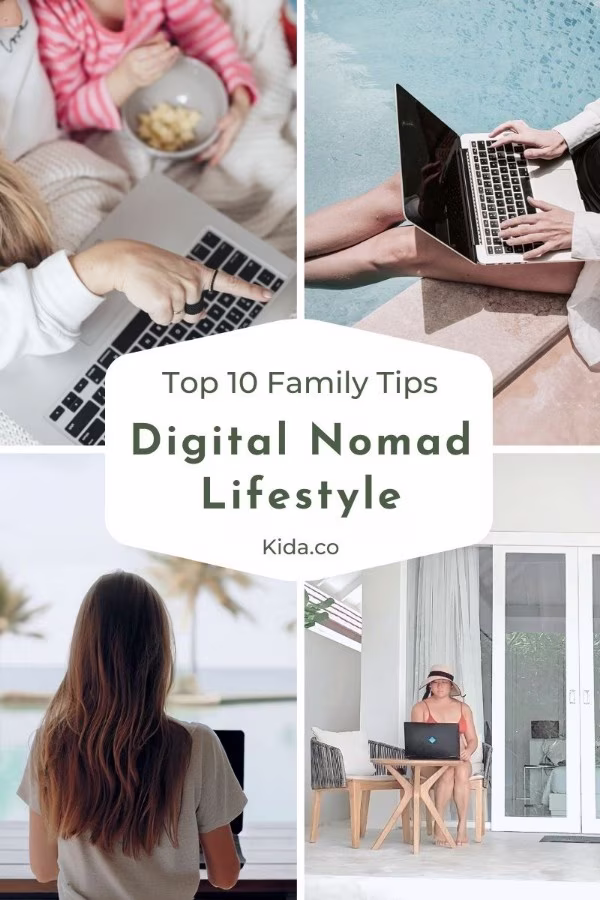Digital Nomad Lifestyle Family Top Tips Travel Blog Kida Featured