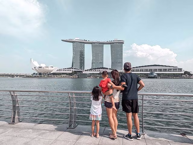 Digital Nomad Lifestyle Top Tips Travel Family Singapore Marina Bay Sands Blog Kida