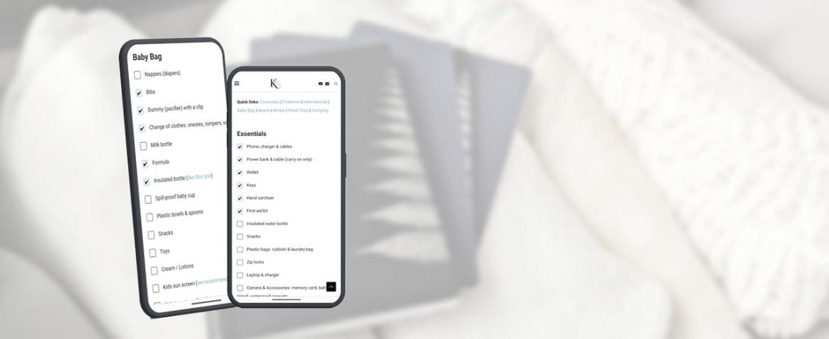 Packing List Interactive Ultimate Checklist for Travel Family Featured