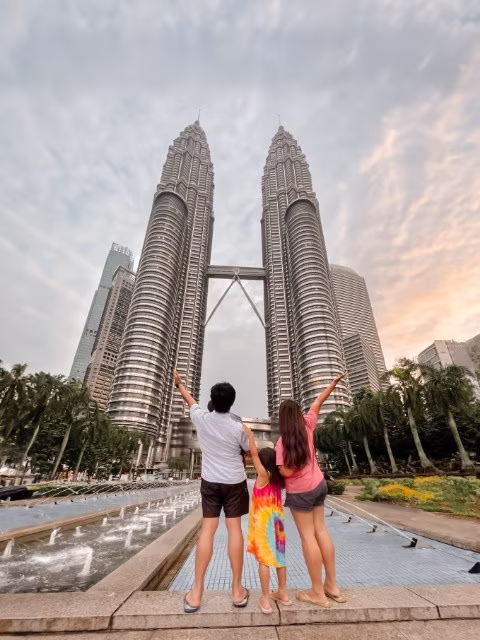 KLCC Park Best Location to photograph Petronas Twin Towers