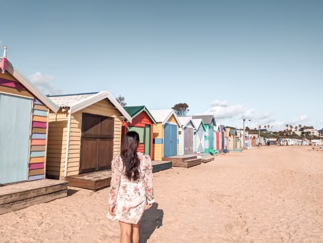 Millennial Travel Beyond Instagram Authentic Connections Woman Girl Wanderlust Melbourne Colourful Sheds
