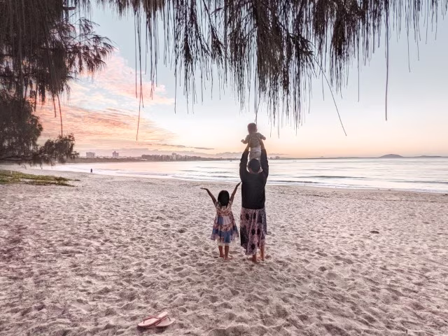 Millennial Travel Kids Beach Work Life Balance Harmony World Travel Minimalist Family