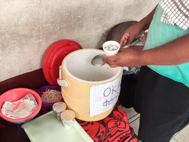 Oka Cuisine Apia Samoa traditional dish food