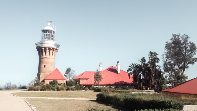 Barrenjoey Lighthouse at Palm Beach, a must-see destination on the Sydney to Brisbane road trip, east coast of Australia.