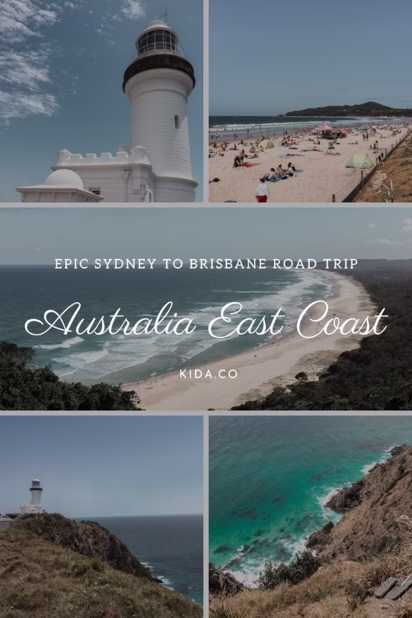 East Coast of Australia Sydney to Brisbane Road Trip Itinerary Must Stop Byron Bay Destinations Things To Do Family Travel Guide Featured