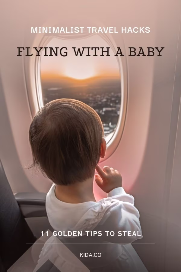 Flying with an Infant Tips How Plane Baby Travel Hacks Blog Kida Featured