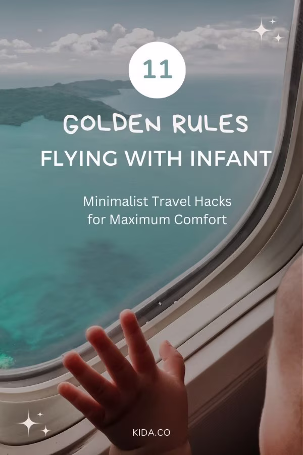 Flying with an Infant Tips How What Pack Plane Baby Travel Hacks Blog Kida Featured