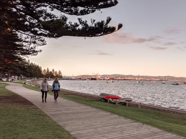 Pilot Bay Mt Maunganui Sunrise Morning Walk
