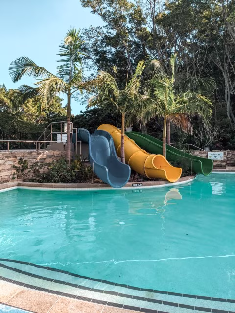 RACV Royal Pines Resort Gold Coast Family Review Children Pool Slides Luxury Accommodation Australia Travel Blog Kida