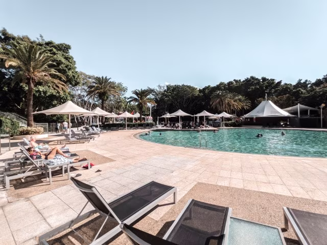 RACV Royal Pines Resort Gold Coast Family Review Pool Lounger Australia Luxury Accommodation Travel Blog Kida