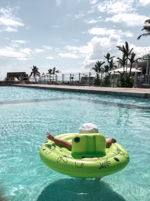 Taumeasina Island Resort Kids Pool Accommodation in Apia Samoa Travel Guide Kida