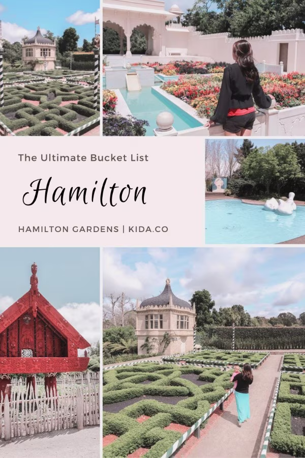 Things To Do in Hamilton Gardens NZ Waikato Kids Family Travel Blog Kida Featured