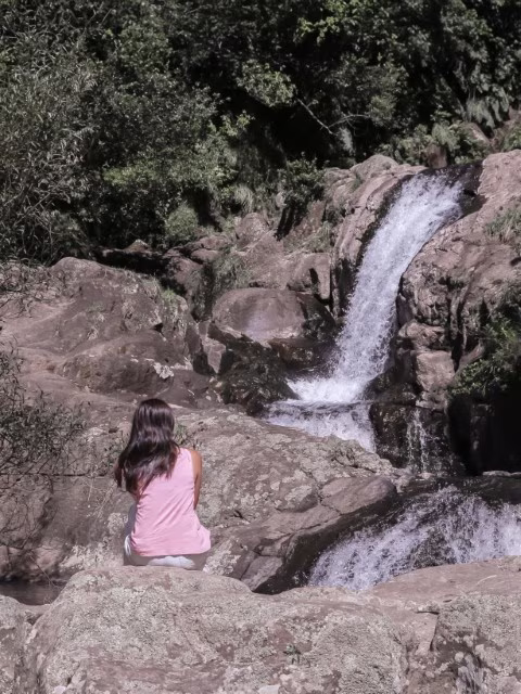 Things To Do in Tauranga Kaiate Falls New Zealand Family Travel Blog Kida