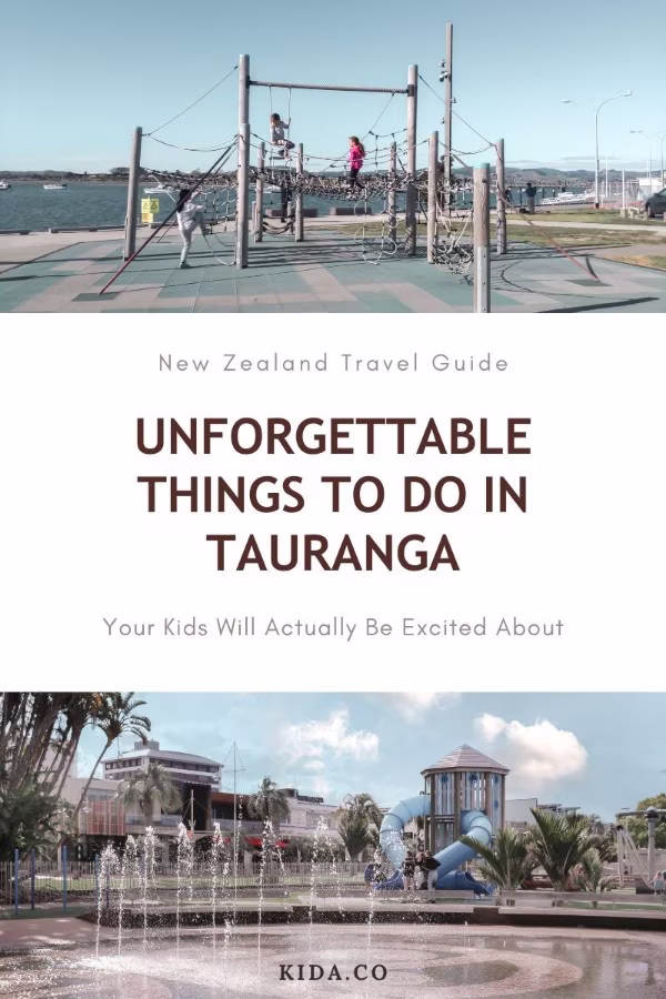 Things To Do in Tauranga Playground Waterfront Strand New Zealand Family Travel Blog Kida Featured
