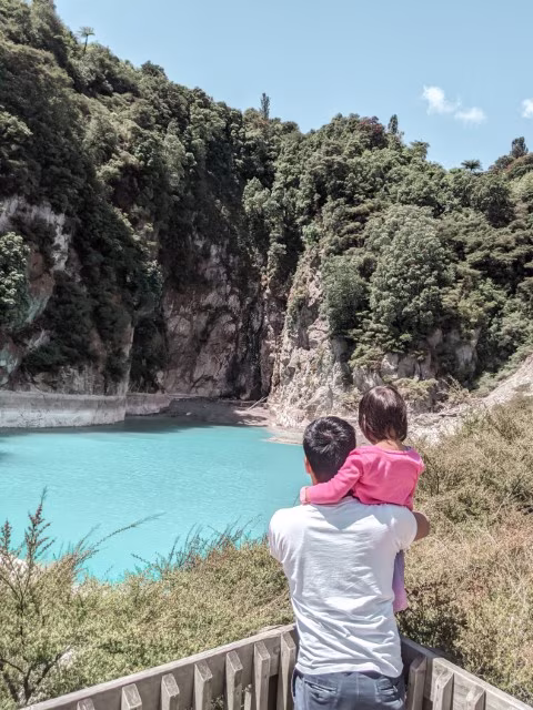 Things To Do in Tauranga Waimangu Geothermal Valley Tour New Zealand Family Travel Blog Kida