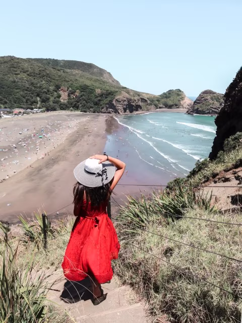 Waitakere Ranges Regional Park New Zealand Piha Beach Travel Guide Kida