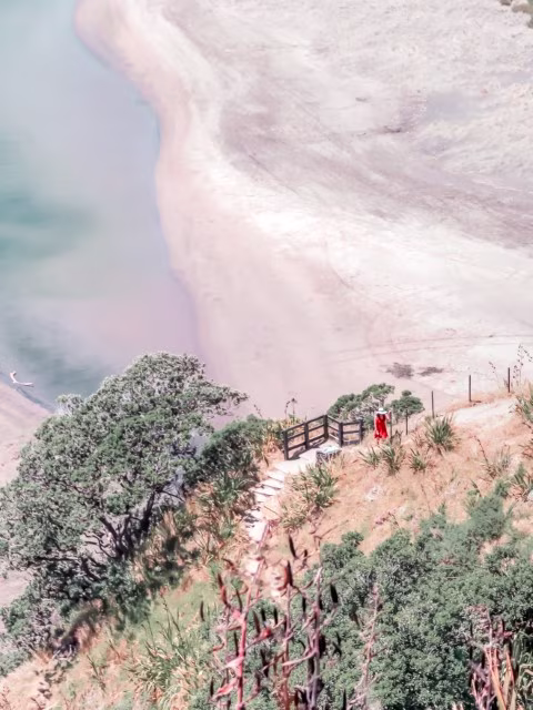 Waitakere Ranges Regional Park Piha Aerial New Zealand Travel Guide Kida