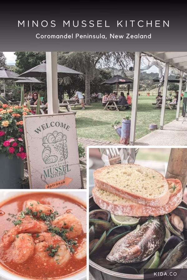 Coromandel Peninsula Minos Mussels Kitchen Seafood New Zealand Accommodation Camping Featured