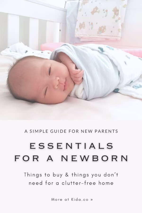 Essentials For A Newborn What To Buy Things To Buy For Newborn Baby Guide Kida Featured
