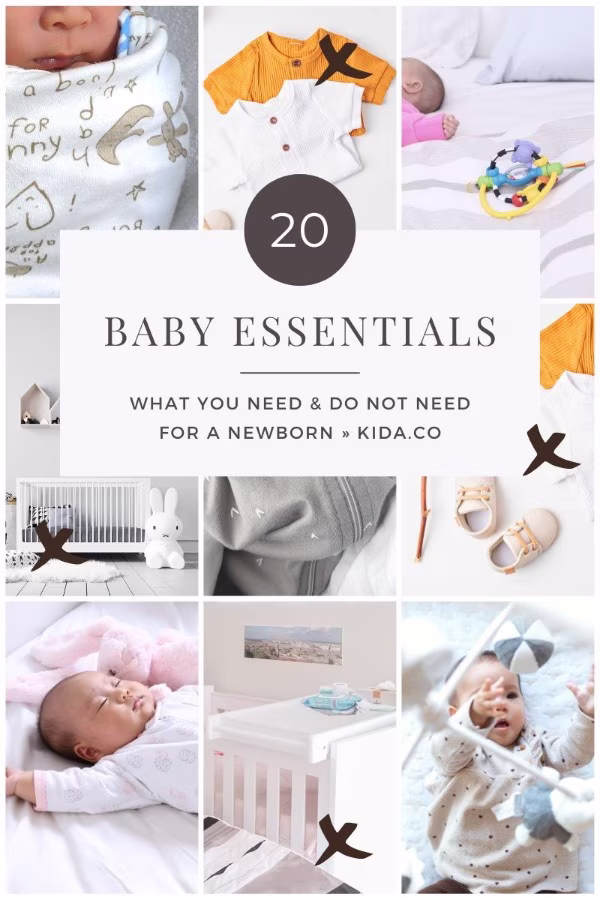 Essentials For A Newborn What To Buy Things To Buy For Newborn Parents Guide Kida Featured