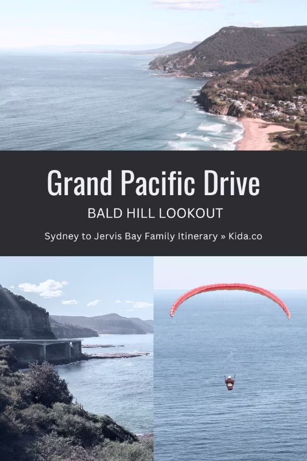 Grand Pacific Drive NSW Sydney Itinerary Stops Bald Hill Lookout Travel Guide Kida Featured