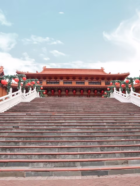 Nan Tien Temple Grand Pacific Drive Destination Chinese Pagoda Arts Culture