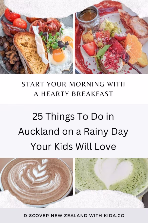 Things To Do in Auckland on a Rainy Day Breakfast Family Guide Blog Kida Featured