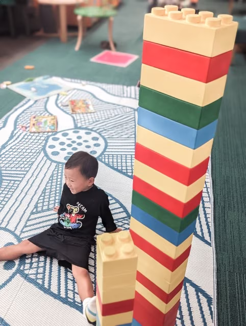 Things To Do in Auckland on a Rainy Day Library Lego Fun Family Travel Blog Kida