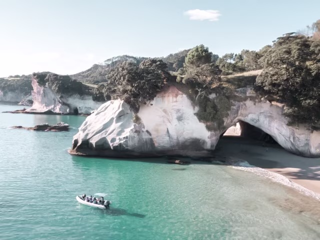 Things To Do in Coromandel Must-Do Attractions Boat Tour Family Travel New Zealand Blog Kida
